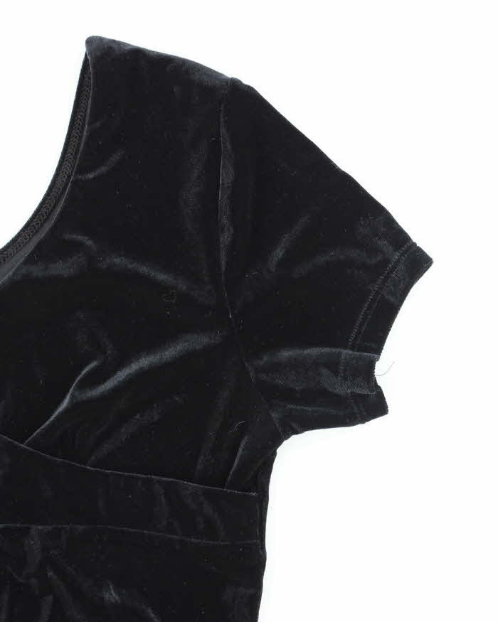 Vintage 90s Le Chateau Velvet Top - M