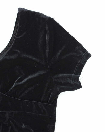 Vintage 90s Le Chateau Velvet Top - M