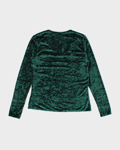 Vintage 90s Prima Donna Velvet Top - S