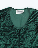 Vintage 90s Prima Donna Velvet Top - S