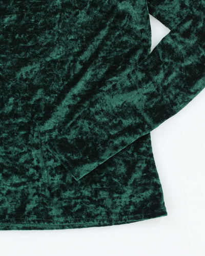 Vintage 90s Prima Donna Velvet Top - S