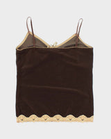 Vintage Y2k 00s Old Navy Velvet Cami- M
