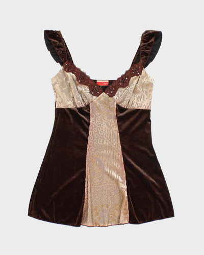 Vintage 90s Have Velvet Cami- S