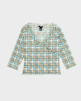 Vintage 90s Bedo Checked Top - M