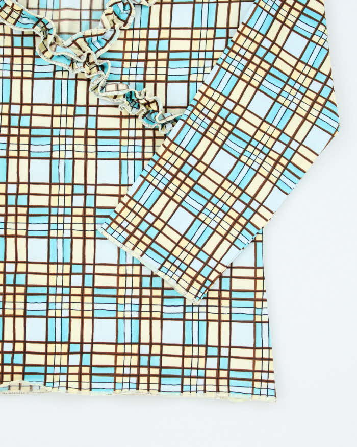 Vintage 90s Bedo Checked Top - M