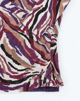 Vintage Y2k 00s Olsen Mesh Wrap Style Top - L