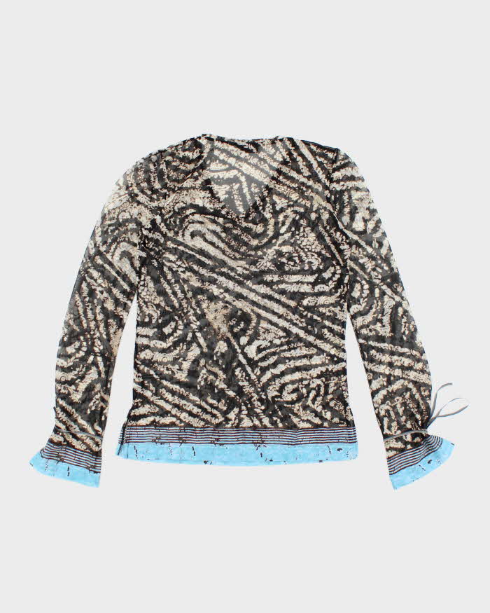 Vintage Y2k 00s Mexx Mesh Top - S