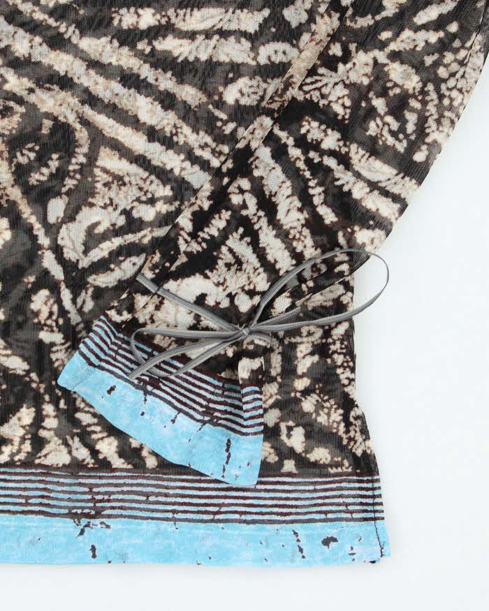 Vintage Y2k 00s Mexx Mesh Top - S