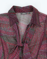 Vintage Y2k 00s Mexx Mesh Blouse - S