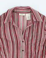 Vintage 90s Laura Pleated Blouse - S