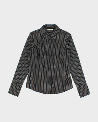 Vintage Y2k 00s Smart Set Polka Dot Blouse - M