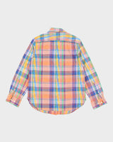 Vintage Ralph Lauren Multicoloured Checked Blouse - S