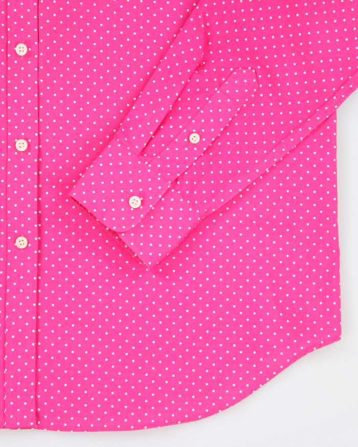 Vintage Ralph Lauren Polka Dot Blouse - L