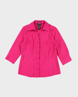Vintage Y2k 00s Style &amp; Co Pink Blouse - M