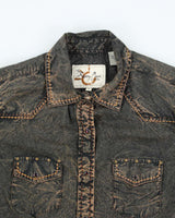 Vintage Y2k 00s Sherry Cervi Collection Western Blouse - M