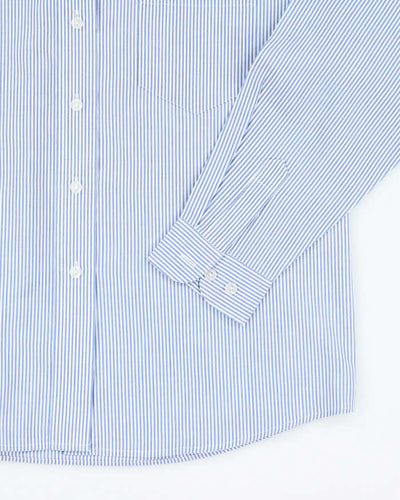 Vintage 90s Alia Striped Blouse - L