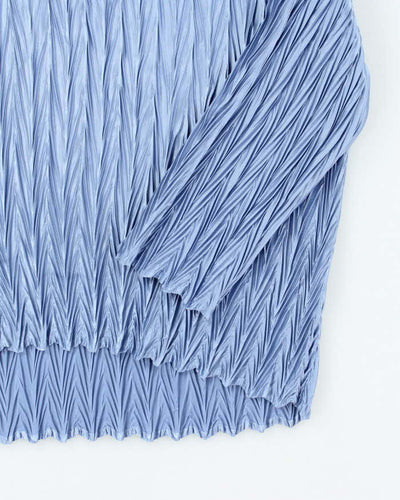 Vintage Y2k 00s Libra Cowl Neck Pleated Top - S