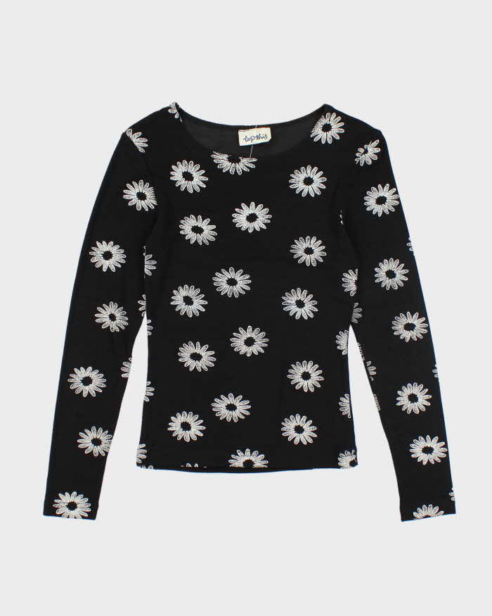 Vintage 90s Top This Floral Top - S