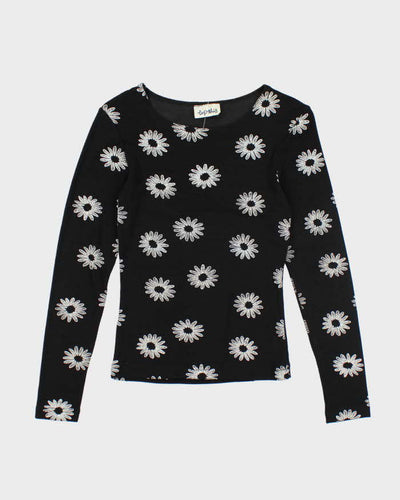 Vintage 90s Top This Floral Top - S