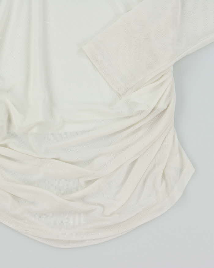 Vintage Y2k 00s Calvin Klein Mesh Slinky Top -M