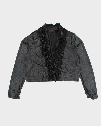 Vintage Y2k 00s Ghole Shimmery Cardigan - M