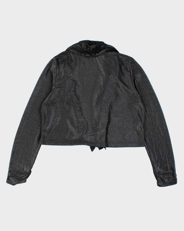 Vintage Y2k 00s Ghole Shimmery Cardigan - M