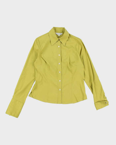Vintage Y2k 00s Current Green Blouse - M