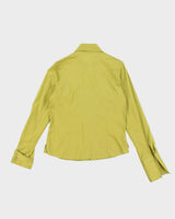 Vintage Y2k 00s Current Green Blouse - M