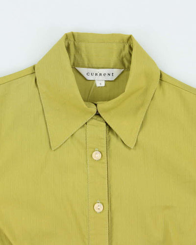 Vintage Y2k 00s Current Green Blouse - M