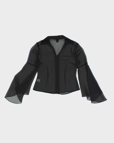 Vintage Y2k 00s Kenzie Mesh Blouse - S