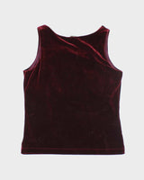Vintage 90s Eddie Bauer Velvet Cami - S
