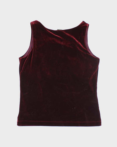Vintage 90s Eddie Bauer Velvet Cami - S