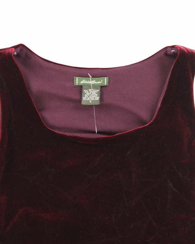 Vintage 90s Eddie Bauer Velvet Cami - S