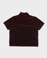 Vintage 90s Jessica Velvet Top - XL