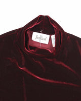 Vintage 90s Jessica Velvet Top - XL