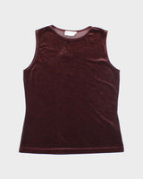Vintage 90s The Work Connection Velvet Cami - S