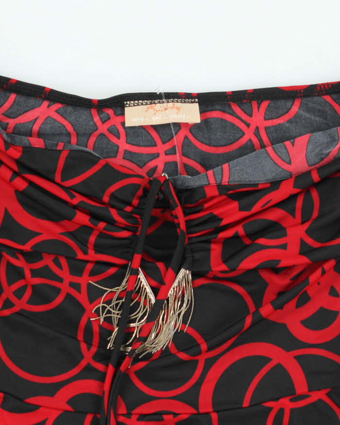 Vintage Y2k 00s Kitty Halter Neck Top - XS