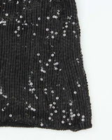 Vintage 90s One + One Silk Sequin Cami - S