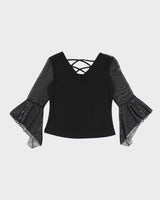Vintage Y2k 00s Beaded Sparkly Top - M