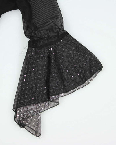 Vintage Y2k 00s Beaded Sparkly Top - M