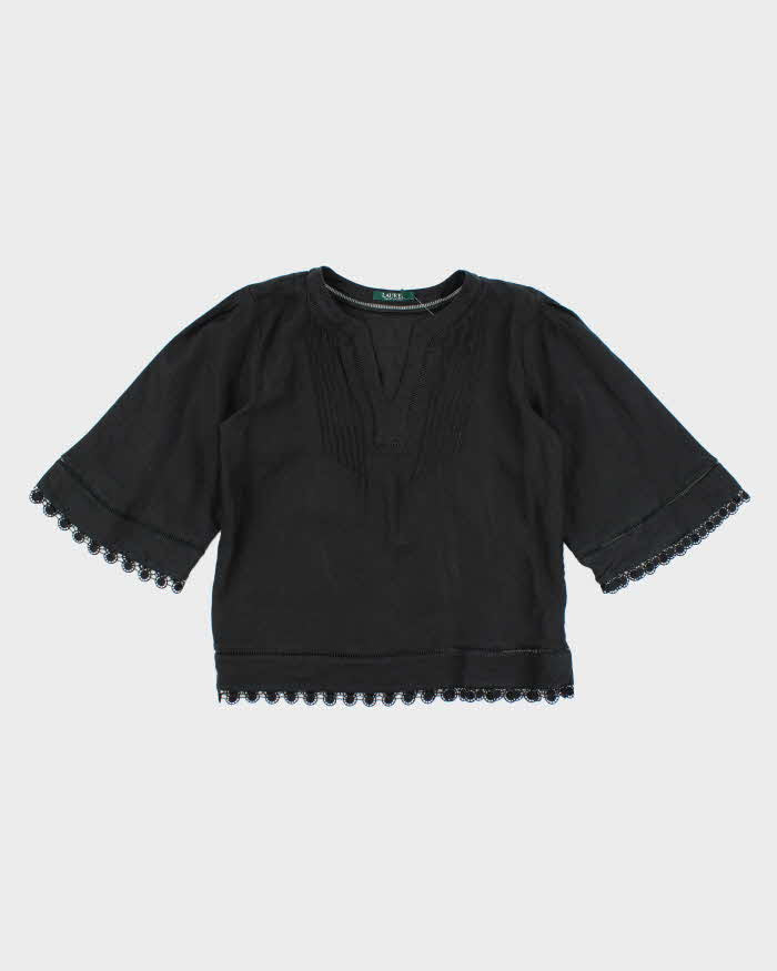 Vintage Ralph Lauren Linen Blouse - S