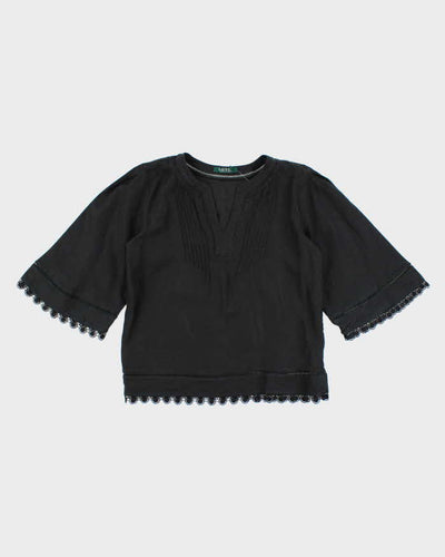 Vintage Ralph Lauren Linen Blouse - S