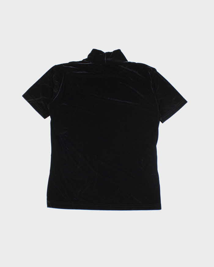 Vintage 90s PSC Velvet Velvet Top - M
