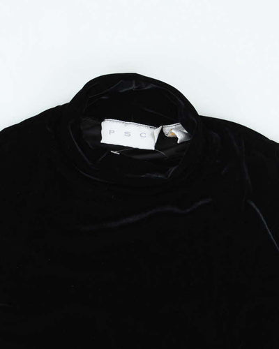 Vintage 90s PSC Velvet Velvet Top - M