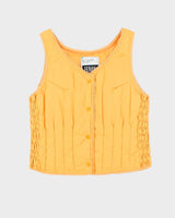 Vintage 90s Feiyan Puffer Down Waistcoat - S