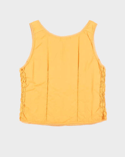 Vintage 90s Feiyan Puffer Down Waistcoat - S