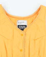 Vintage 90s Feiyan Puffer Down Waistcoat - S