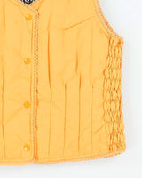 Vintage 90s Feiyan Puffer Down Waistcoat - S