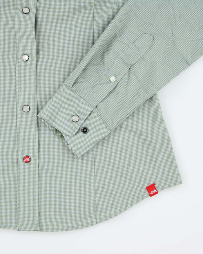 Vintage The North Face Checked Blouse - M