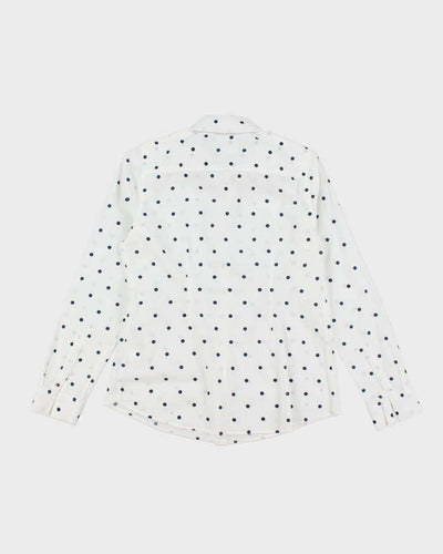 Vintage Tommy Hilfiger Polka Dot Blouse - S